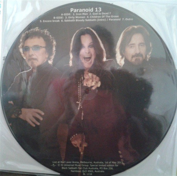 télécharger l'album Black Sabbath - Paranoid 13
