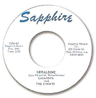baixar álbum Casanova And The Chants - Geraldine I Know You
