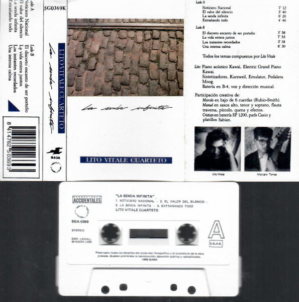 Lito Vitale Cuarteto – La Senda Infinita (CD) - Discogs