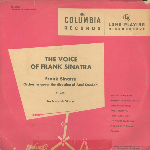 Frank Sinatra – The Voice Of Frank Sinatra (1949, Pink Jacket