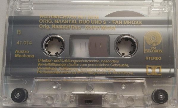 lataa albumi Orig NaabtalDuo Und Stefan Mross - Weihnachten Mit Dem Orig Naabtal Duo Und Stefan Mross