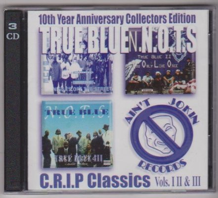 True Blue N.O.T.S – C.R.I.P Classics (2002, CD) - Discogs