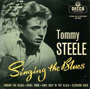 Tommy Steele And The Steelmen - Singing The Blues album cover