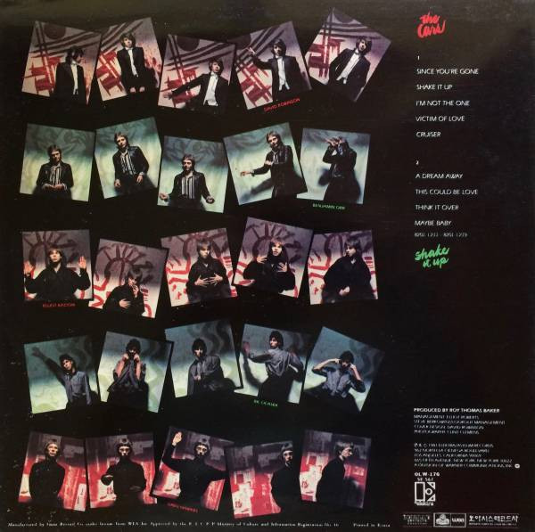 The Cars Shake It Up 1982 Vinyl Discogs