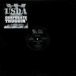 U.S.D.A. – Corporate Thuggin' / Go Getta (Remix) (2007, Vinyl