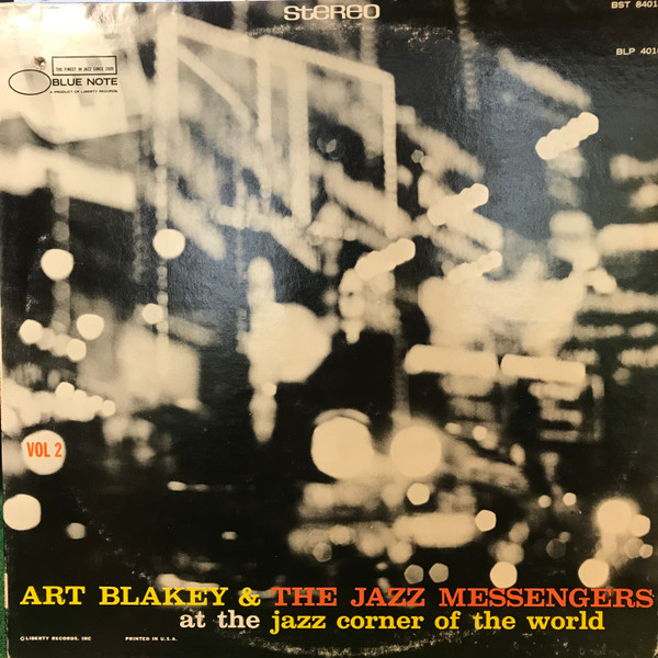 Art Blakey & The Jazz Messengers - At The Jazz Corner Of The World 