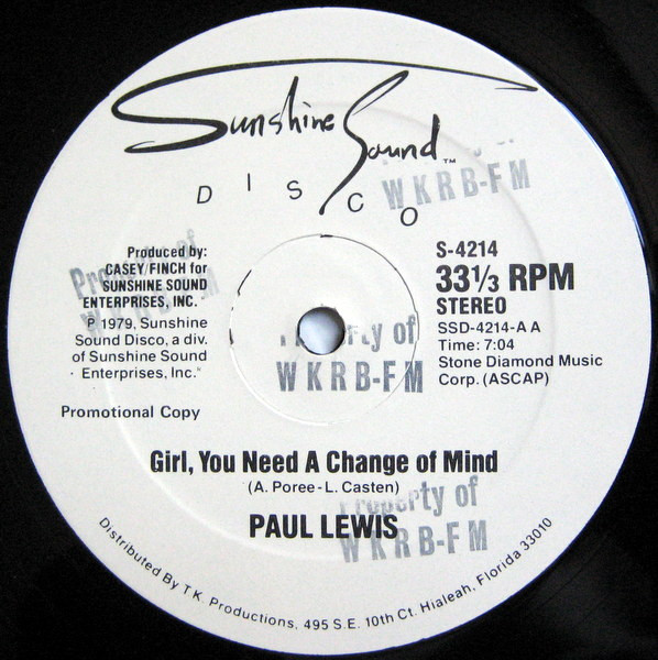 【安い売上】Paul Lewis-Girl You Need A Change Of M 洋楽