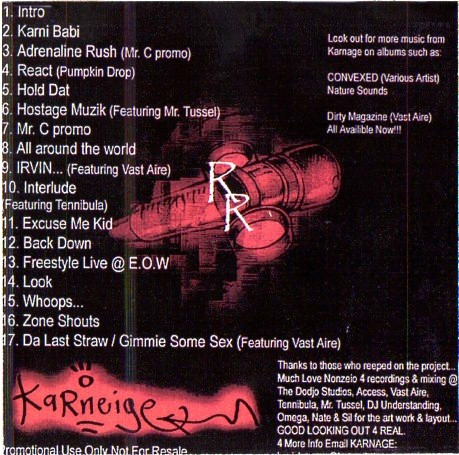 baixar álbum Karniege - Reasons 4 Rehab