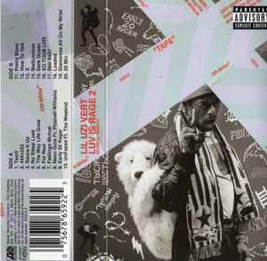 Lil Uzi Vert Luv Is Rage 2 (2017, Cassette) - Discogs