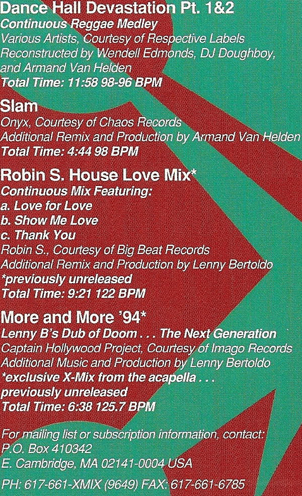 télécharger l'album Various - Project X The Best Of X Mix 1993 Limited Edition
