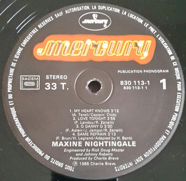 télécharger l'album Maxine Nightingale - Cry For Love