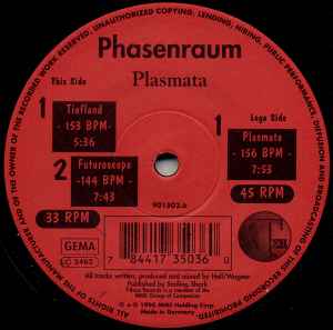 Phasenraum - Plasmata album cover