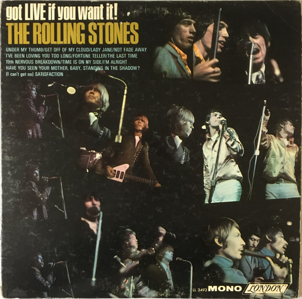 The Rolling Stones – Got Live If You Want It! (1966, Vinyl) - Discogs