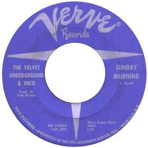 The Velvet Underground - Sunday Morning / Femme Fatale album cover