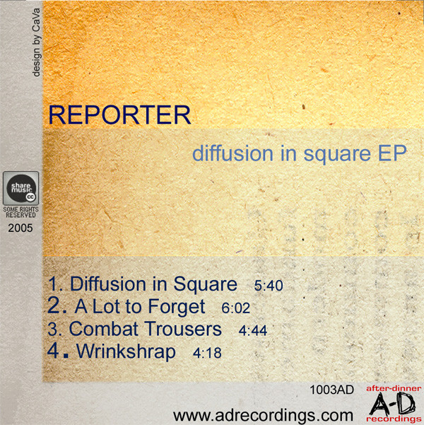 descargar álbum Reporter - Diffusion in square