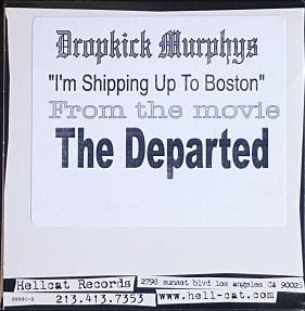 DROPKICK MURPHYS "SHIPPING UP TO BOSTON" (MED) T-Shirt RED SOX