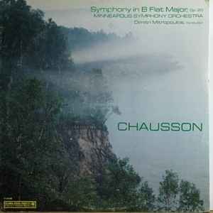 Ernest Chausson - Chausson: Symphony In B-Flat Major, Op. 20 album cover