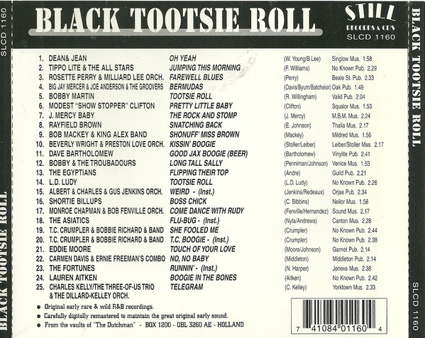 Album herunterladen Various - Black Tootsie Roll Early Rockin Rhythm Blues