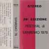 Various - 28ª Edizione Festival Di Sanremo 1978