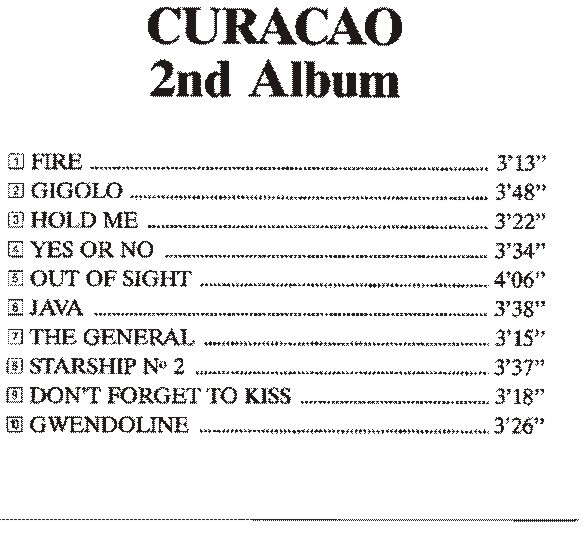 télécharger l'album Curacao - 2nd Album