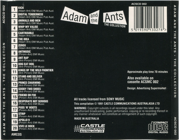 ladda ner album Adam And The Ants - The Collection