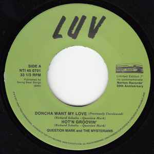 Question Mark And The Mysterians - Doncha Want My Love / Hot 'N