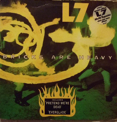 L7 – Bricks Are Heavy (1992, CD) - Discogs