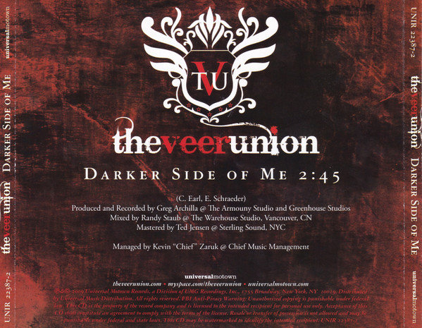 lataa albumi The Veer Union - The Darker Side Of Me