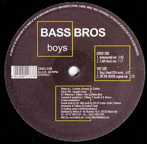 Bass Bros - Boys album cover