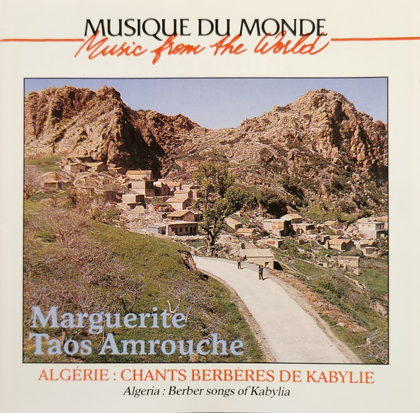 Marguerite Taos Amrouche – Chants Berbères De Kabylie (1967, Vinyl