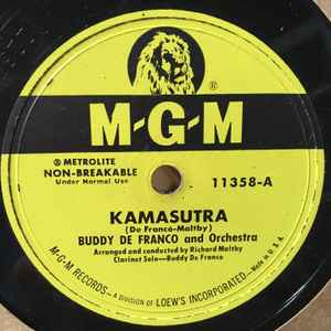 Buddy DeFranco And His Orchestra - Kamasutra / Street Scene album cover