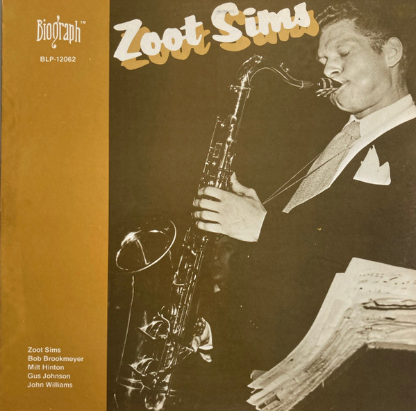 Zoot Sims – One To Blow On (1979, Vinyl) - Discogs