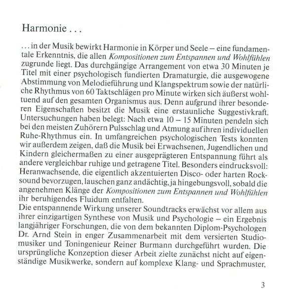 baixar álbum Arnd Stein - Harmonie Vol 2 Kompositionen Zum Entspannen Und Wohlfühlen