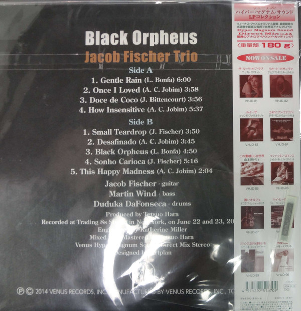 last ned album Jacob Fischer Trio - Black Orpheus