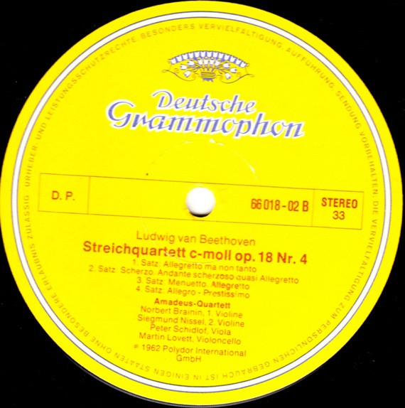 lataa albumi Ludwig Van Beethoven, AmadeusQuartett - Beethoven Edition 1977 Streicherquartette Streicherquintett