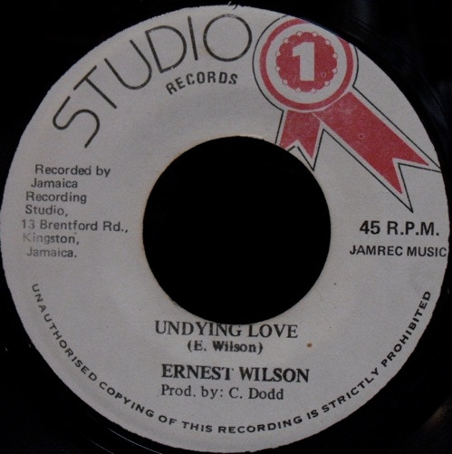 Ernest Wilson – Undying Love (Vinyl) - Discogs