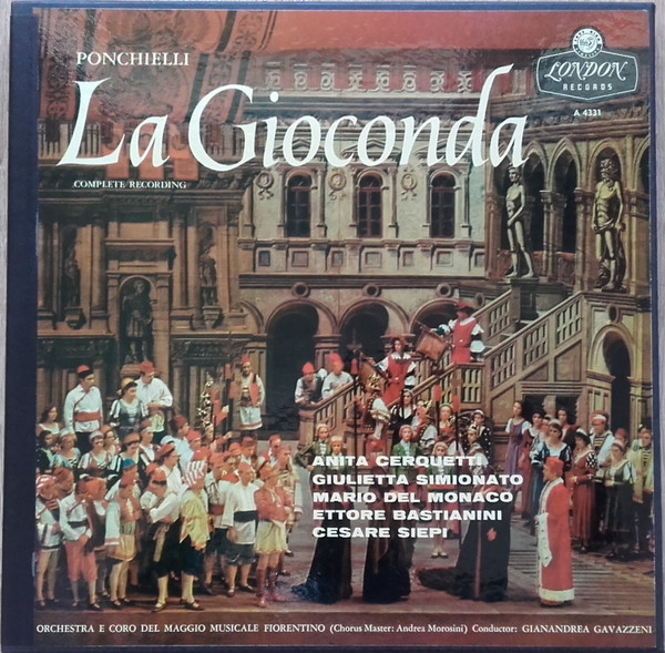 Amilcare Ponchielli – La Gioconda (1957, Vinyl) - Discogs