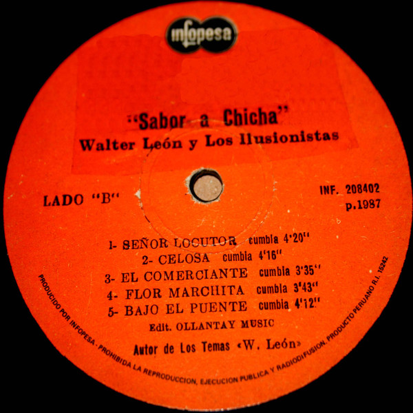 baixar álbum Walter León Y Los Ilusionistas - Sabor A Chicha