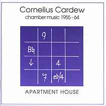 Cornelius Cardew - Chamber Music 1955 - 64 album cover