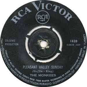 The Monkees – Pleasant Valley Sunday / Words (1967, Vinyl) - Discogs