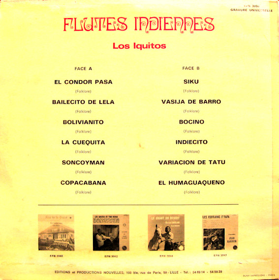 baixar álbum Los Iquitos - Flûtes Indiennes