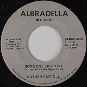 Nathan Bartell - Some One Like You album cover