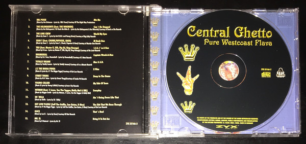 baixar álbum Various - Central Ghetto Volume 1 Pure Westcoast Flava