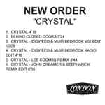 Cover of Crystal, 2001, CDr