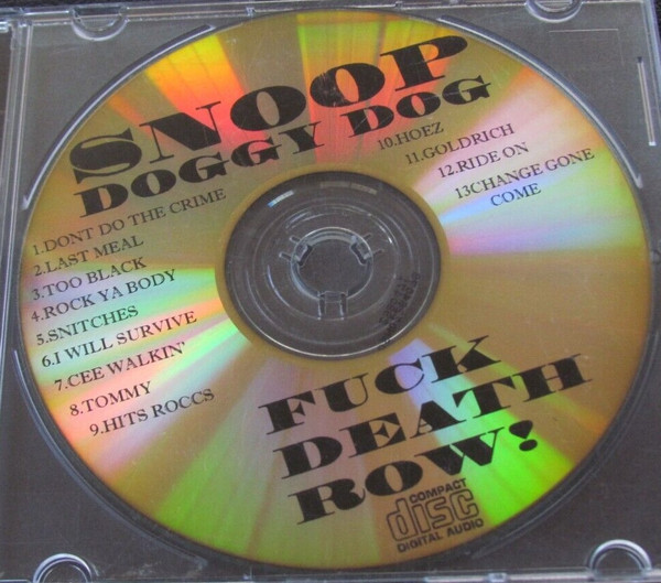 Snoop Doggy Dogg Fuck Death Row 1999 CD Discogs