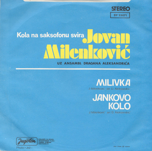 télécharger l'album Jovan Milenković - Kola Na Saksofonu