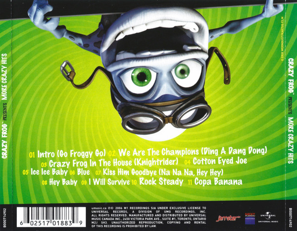 Crazy Frog - Presents More Crazy Hits | M1_Recordings (B000714902) - 2