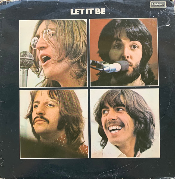 The Beatles – Let It Be (1970, Red Apple on rear cover, Vinyl 