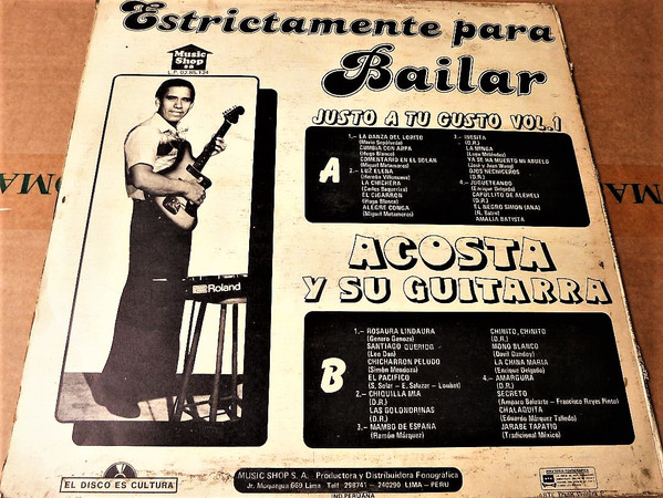 last ned album Acosta Y Su Guitarra - Estrictamente Para Bailar Vol 1