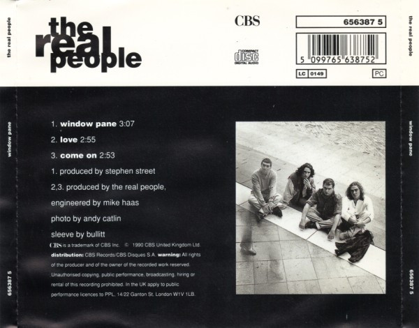 The Real People - Window Pane | Releases | Discogs